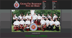 Desktop Screenshot of chicagofirepipers.com